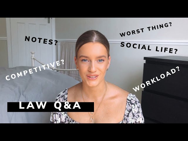 LAW Q&A | ANSWERING YOUR QUESTIONS ABOUT LAW (after first year @ Exeter University)