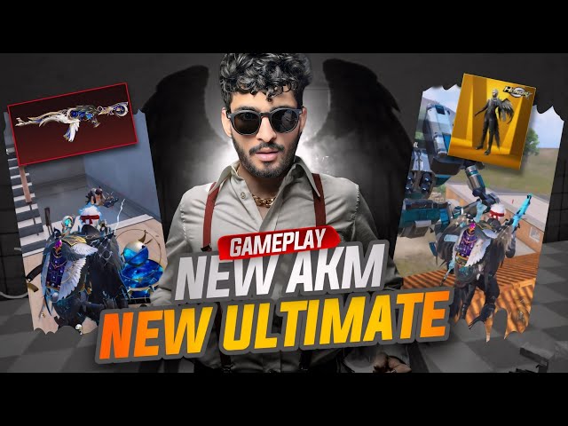 Playing with NEW Ultimate Set + Akm MAX 😍 | FalinStar Gaming | PUBG MOBILE