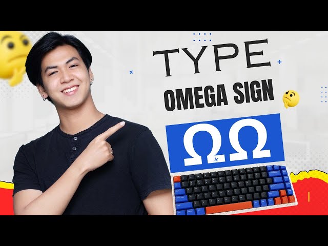 The Secret to Typing the Ohm Symbol on Keyboard Ω