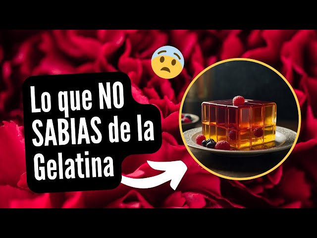 LO QUE NO SABIAS DE LA GELATINA| BENEFICIOS | VIDEO COMPLETO