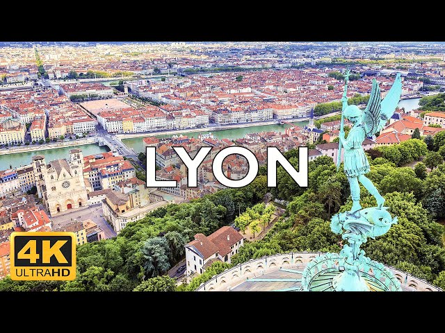 Lyon, France 🇫🇷 | 4K Drone Footage
