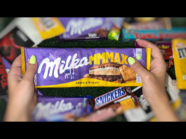 Milka Mmmax  Новинка  Choco & Biscuit unboxing ASMR| Big Milka chocolate
