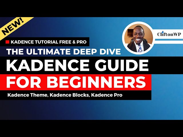 🔥[NEW!] The Ultimate Kadence FREE & PRO Deep Dive Guide for Beginners [Updated for 2023!]🔥