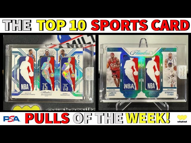 HELP! 🚨 WHAT IS THIS WORTH??? 🤔 | Top 10 Sports Card Pulls Of The Week Episode 144