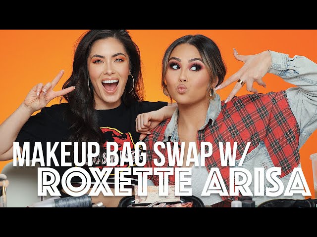 Makeup Bag Swap w/ Roxette Arisa! | Melissa Alatorre