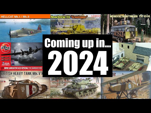 Model kits and projects for 2024