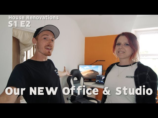 Our NEW Studio & Office (this will have to do!) | S1 E2 House Renovation