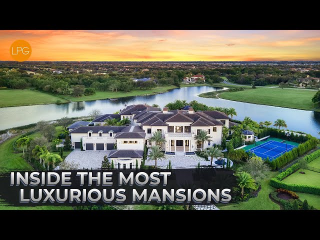 3 HOUR TOUR OF THE MOST BEAUTIFUL MANSIONS AND HOMES YOU CAN SEE | REAL ESTATE TOUR 2024