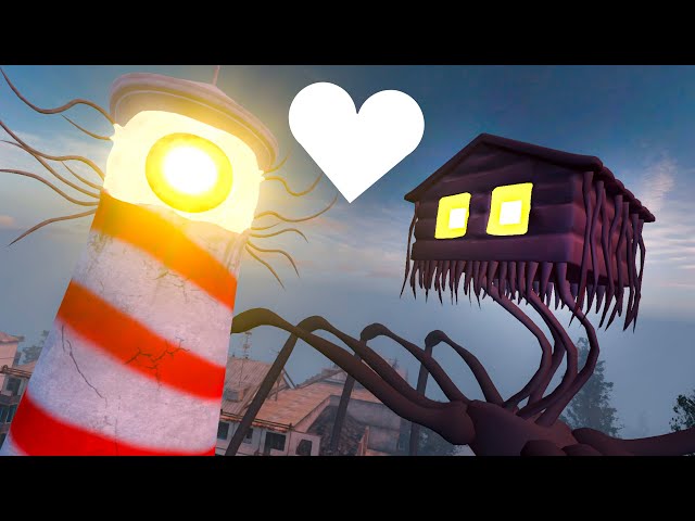 HOUSE HEAD AND LIGHTHOUSE MONSTER ARE FRIENDS NOW! [Part 2]