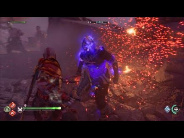 Kratos compliments Thrud Thor's daughter - God of War Ragnarok