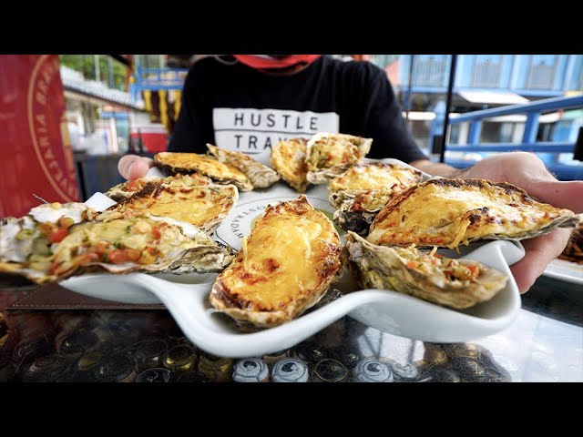Brazilian Seafood Paradise in the OYSTER CAPITAL of BRAZIL!! Oysters in Florianopolis, Brazil