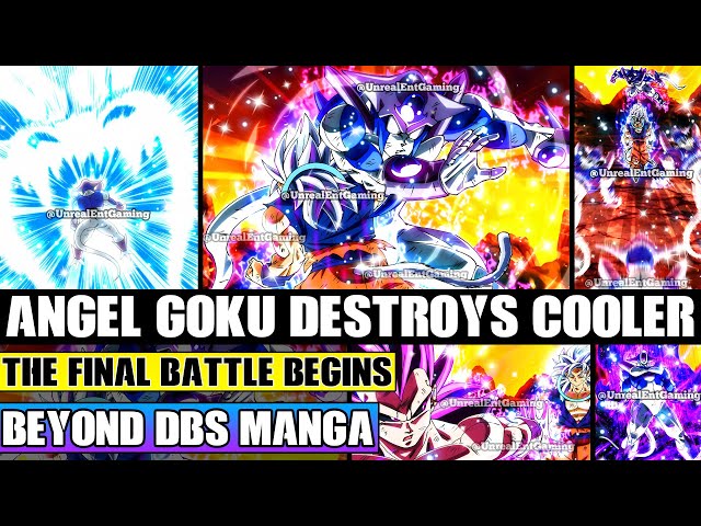 Beyond Dragon Ball Super Angel Goku Destroys Platinum Cooler! The Final Battle On Earth Begins!