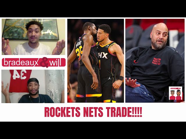 Houston Rockets Trade Picks With the Brooklyn Nets! Trade for Kevin Durant or Devin Booker?