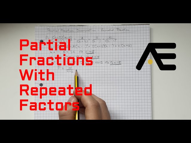 How To Find Partial Fractions With A Repeated Factor