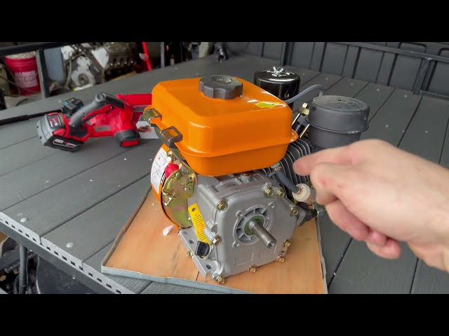 Amazon Diesel engine Unboxing and start