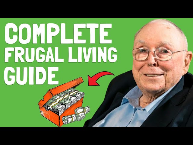8 Charlie Munger’s SMARTEST FRUGAL LIVING Habits YOU Need to Start NOW