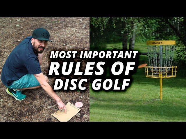 The most important disc golf rules | Disc Golf Basics