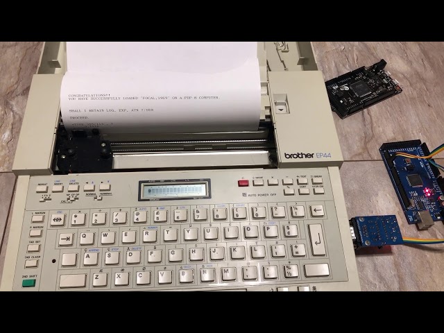 DEC PDP-8 on Arduino Mega 2560 & Arduino DUE, 4K running FOCAL 69