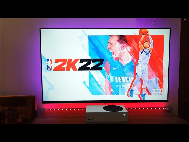 NBA 2K22 Gameplay Xbox Series S (4K HDR 60FPS) Upscaling