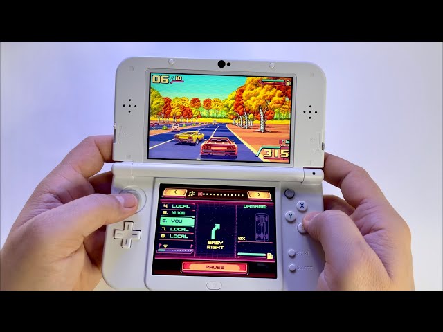 80’s Overdrive | The New Nintendo 3DSXL handheld gameplay