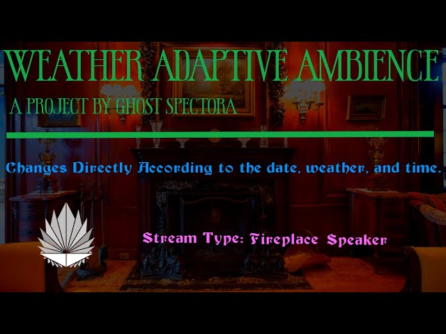 Cozy Fireplace Sounds At Night In Summer | Adaptive Ambience (Fireplace Speaker)