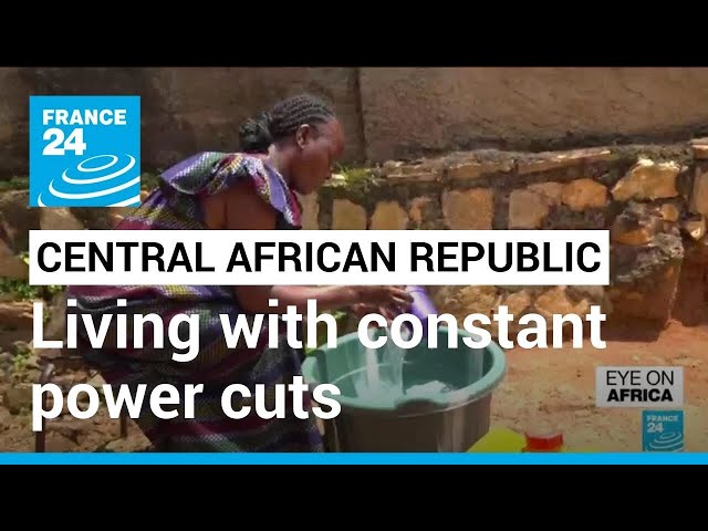 Living with constant power cuts in Central Africa Republic • FRANCE 24 English