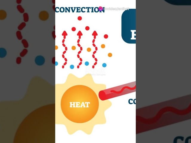 feel conduction and convection heat #scincefact
