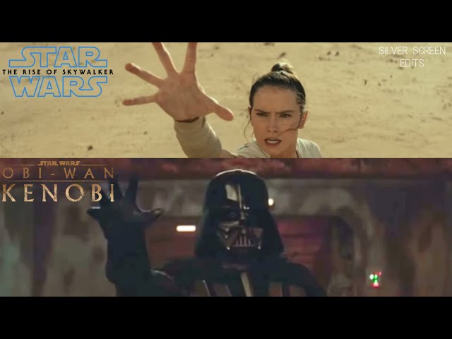 Obi-Wan Kenobi vs The Rise of Skywalker | Darth Vader vs Rey pulling ships down with the force