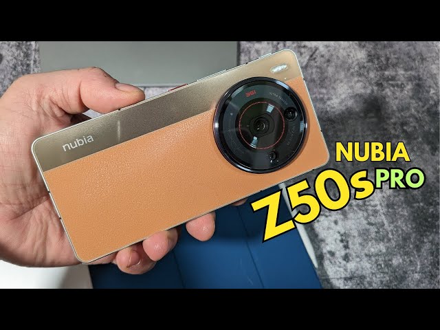 Nubia Z50s Pro challenging the high end