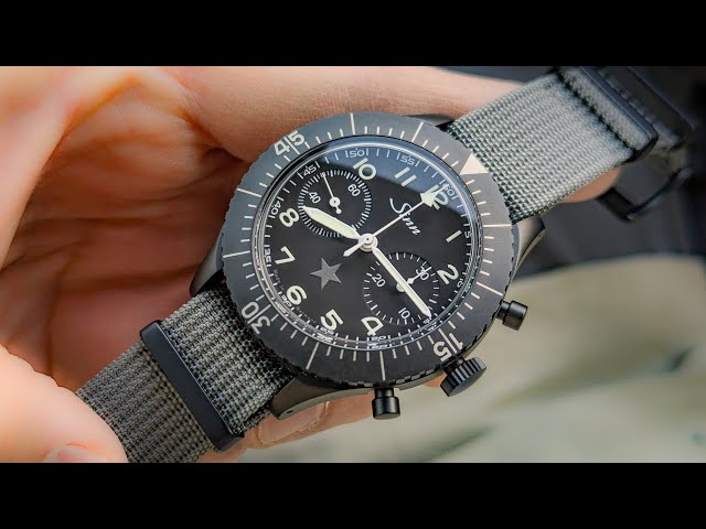 Watch U Strappin'?! Ep. 356 - Sinn 155 S x Revolution Bright Star on Grey Ribbbed NATO-style Strap