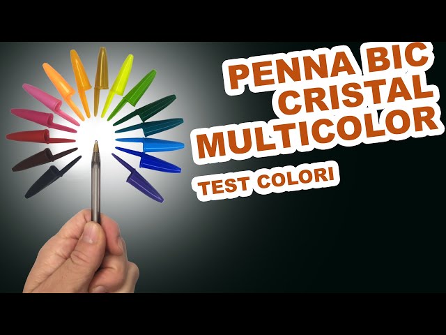 Penna BIC Cristal Multicolour Alla scoperta dei colori