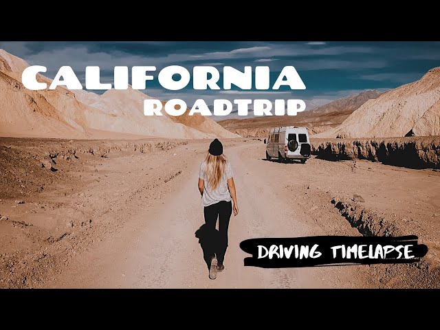 California Road Trip Driving Timelapse | GROOVETIDE MUSIC