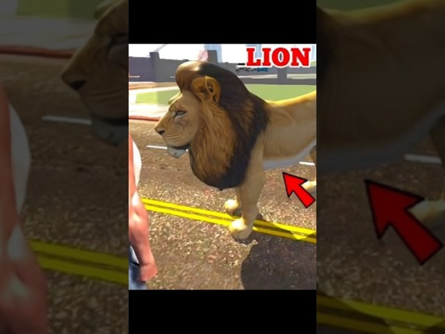 lion cheat code in Indian bike driving 3d 🤑||indian bike driving 3d||#shorts #gaming