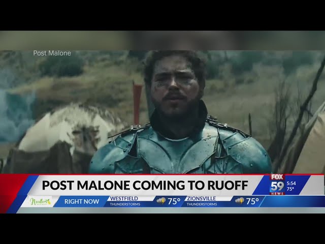 Post Malone announces September show at Ruoff Music Center, promoting new country/western album