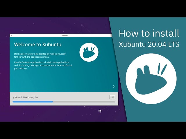 How to install Xubuntu 20.04 LTS