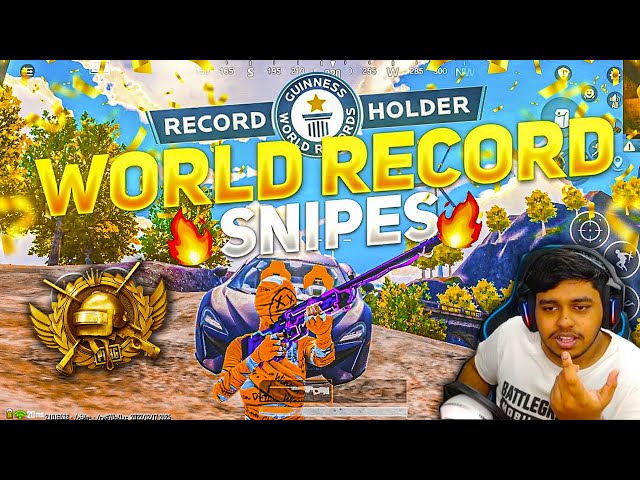 WORLD RECORD Fastest Sniper Akki2op Gaming BEST Moments in PUBG Mobile