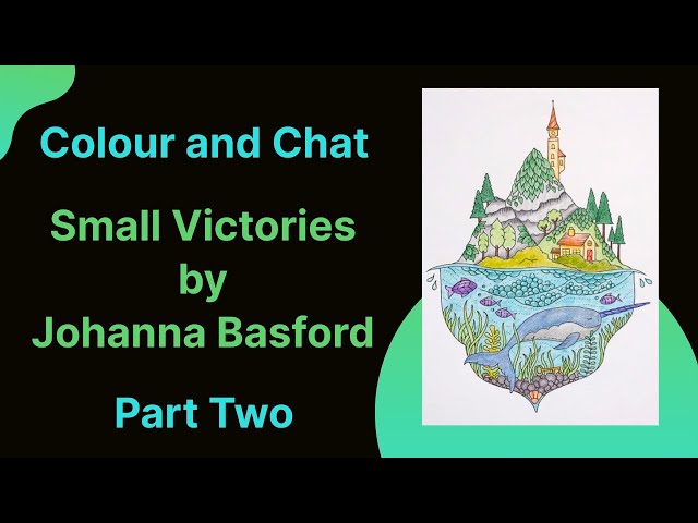 Small Victories by Johanna Basford - Narwhal (Part 2)