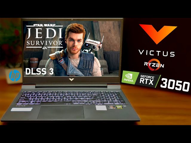 HP Victus | RTX 3050 75W | Star Wars Jedi: Survivor | DLSS 3 | 5600H | 2x8GB | Multi Settings
