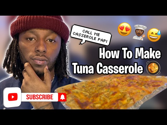 How to make Tuna Casserole w/ Renbenn ! *FORGOT TO TURN OFF THE STOVE*