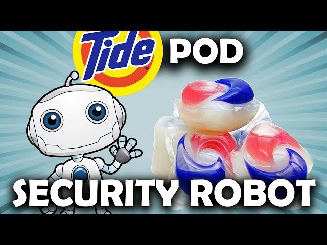 Tide Pod Security Robot