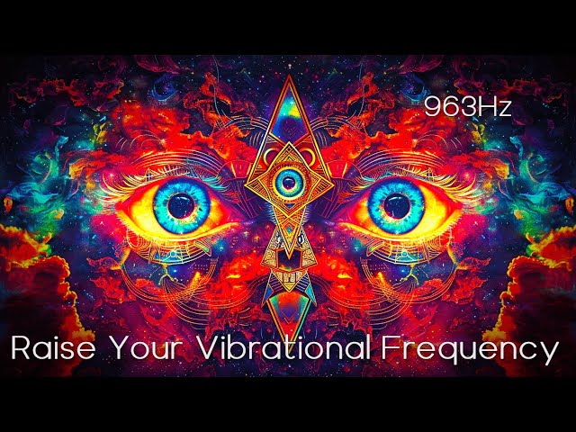RAISE YOUR VIBRATIONAL FREQUENCY | 963Hz Immersive Audio & Visual Meditation