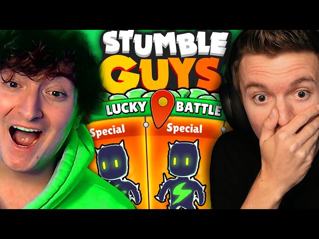FIRST EVER *LUCKY WHEEL* SPIN BATTLE IN STUMBLE GUYS!