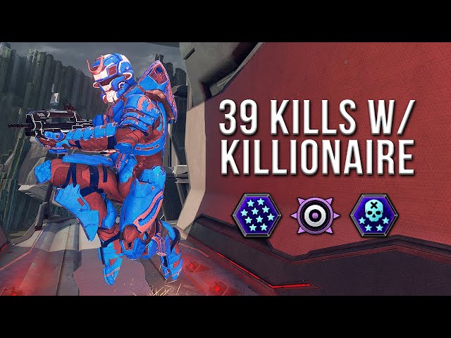 39 kills w/ Killionaire - Halo 5 SWAT Gameplay on Coliseum