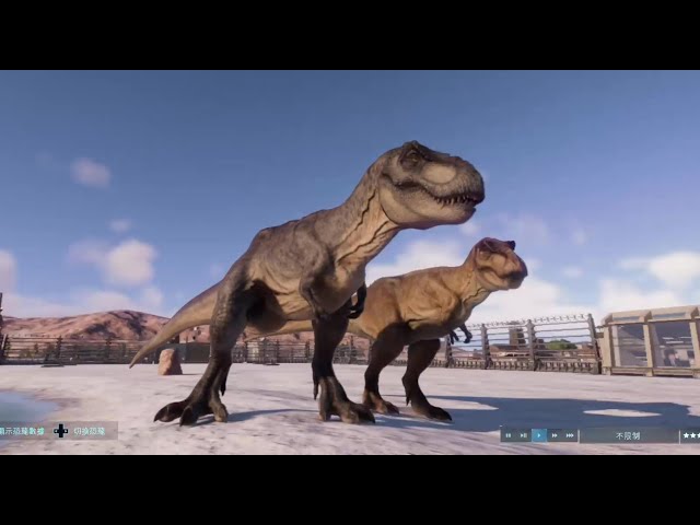 Tyrannosaurus rex ! | #jurassicworldevolution2 | #dinosaur#trex#gamingvideos#games#hunting