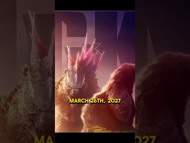 Godzilla x Kong Sequel Release Date Confirmed | Villain Predictions #godzillaxkongthenewempire