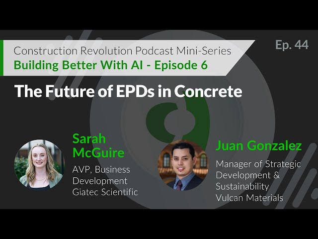 The Future of EPDs in Concrete