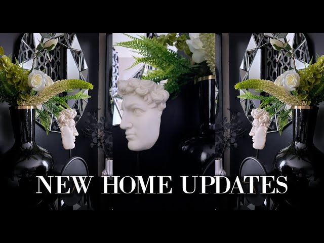 NEW HOME UPDATES featuring BLACK AND WHITE|MOODY PARISIAN|I CHANGED MY MIND!!!