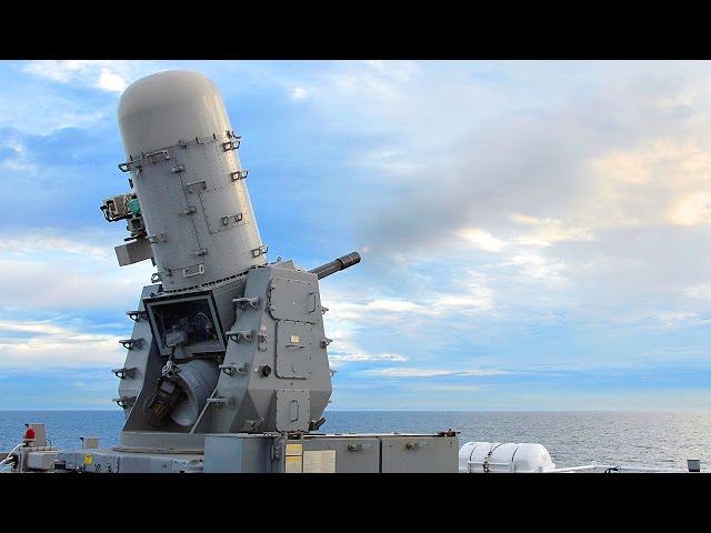 Phalanx CIWS Close-in Weapon System In Action - US Navy's Deadly Autocannon