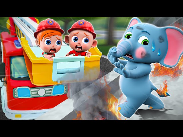 Let's Go Firefighter 🚒 | Safety Tips For Kids | Funny Stories For Kids | Little PIB