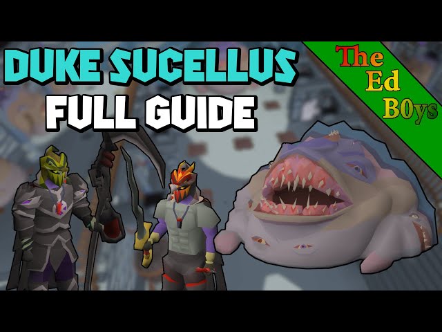 OSRS Duke Sucellus Full Guide | How I Fight The Duke OSRS